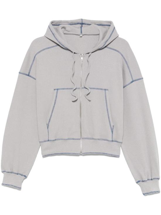  베이스레인지 후드 티셔츠 FWAHCHWI24 PATH GREY BLUE DOM