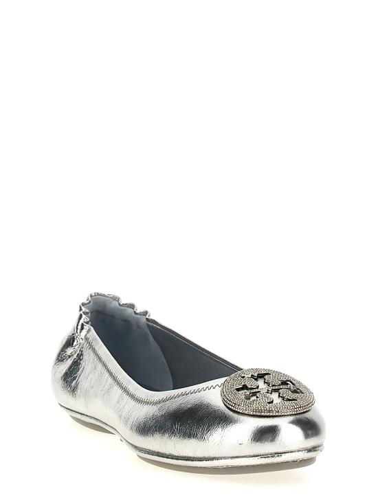 25SS 토리버치 플랫 슈즈 165361040 SILVER DOM - TORY BURCH
