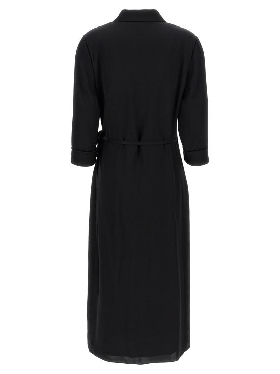  띠어리 롱 원피스 O1102608001 BLACK DOM - THEORY