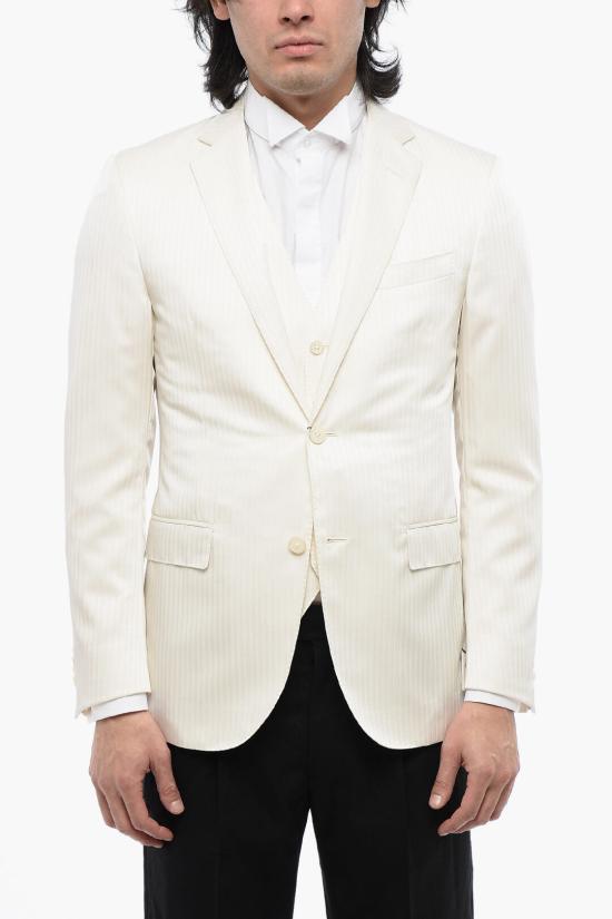  꼬르넬리아니 수트 자켓 778231 3107100 012 White