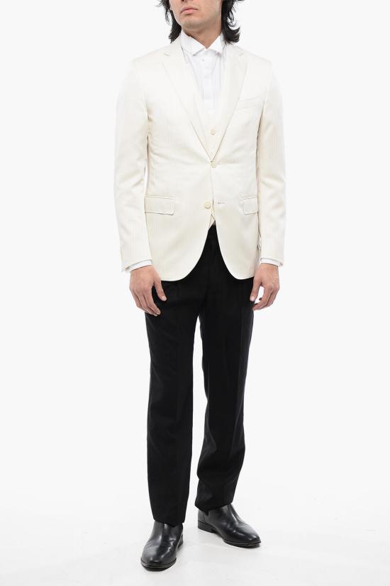  꼬르넬리아니 수트 자켓 778231 3107100 012 White - CORNELIANI