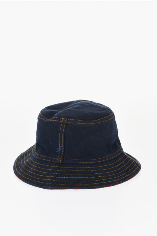  버버리 버킷햇 8082576 B7308 INDIGO PILLAR Blu Rosso