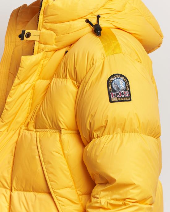  파라점퍼스 숏패딩 24FWPMPUPP01519 YELLOW DOM - PARAJUMPERS