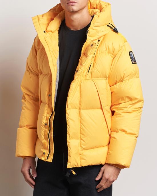  파라점퍼스 숏패딩 24FWPMPUPP01519 YELLOW DOM - PARAJUMPERS