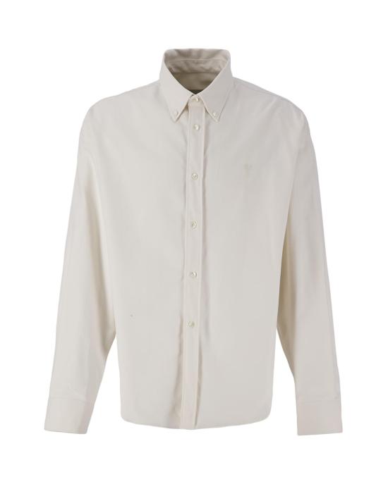  아미 긴팔 셔츠 HSH170CO0056150 OFF WHITE DOM