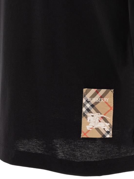 26SS 버버리 반팔 티셔츠 8104889 BLACK DOM - BURBERRY