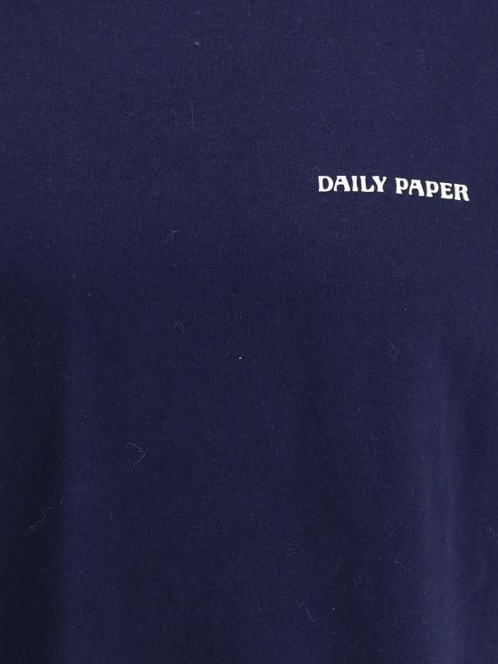 25SS 데일리 페이퍼 반팔 티셔츠 2512027 MARTIMEBLU BLUE - DAILY PAPER