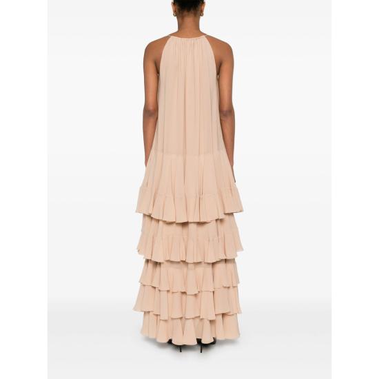 25SS 끌로에 롱 원피스 25SRO54117 27A NEUTRALS - CHLOE