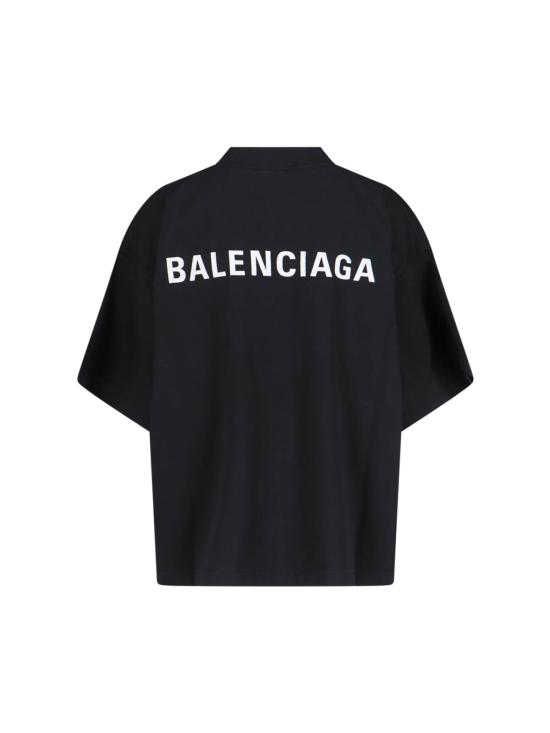 25SS 발렌시아가 반팔 티셔츠 818431 TPVK1 1070 Black - BALENCIAGA