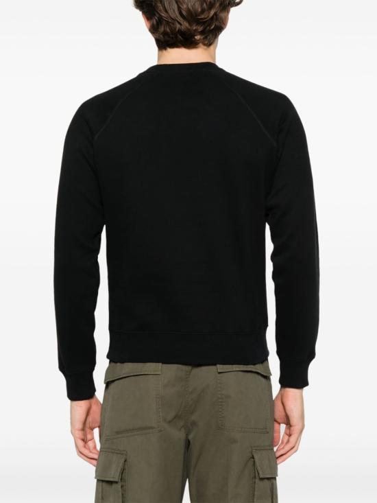 25SS 톰포드 긴팔 티셔츠 JCL001 JMC058S25 LB999 BLACK - TOMFORD