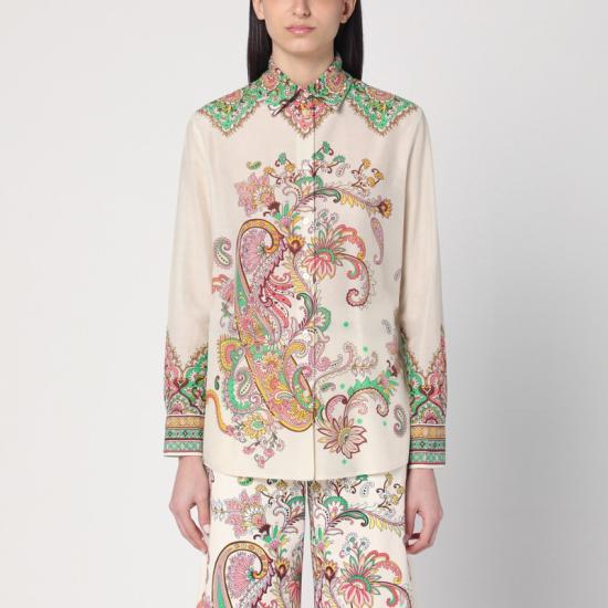 25SS 에트로 탑 WRIA0013AK779 White