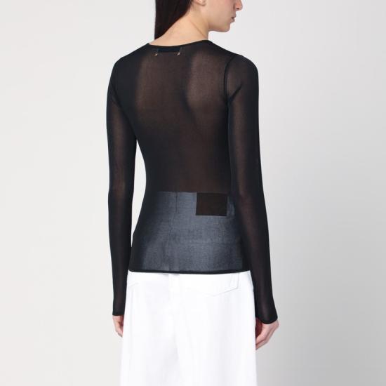  골든구스 탑 GWP02238P001971 Black - GOLDEN GOOSE