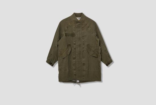 25SS 비즈빔 자켓 식스파이브 피쉬테일 파카 3L DMGD 0125105013028 올리브