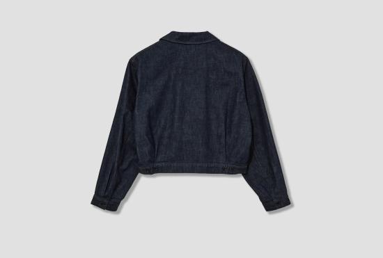 25SS 르메르 자켓 트러커 재킷 - 헤비 인디고 데님 OW1142 LD068 블루 - LEMAIRE