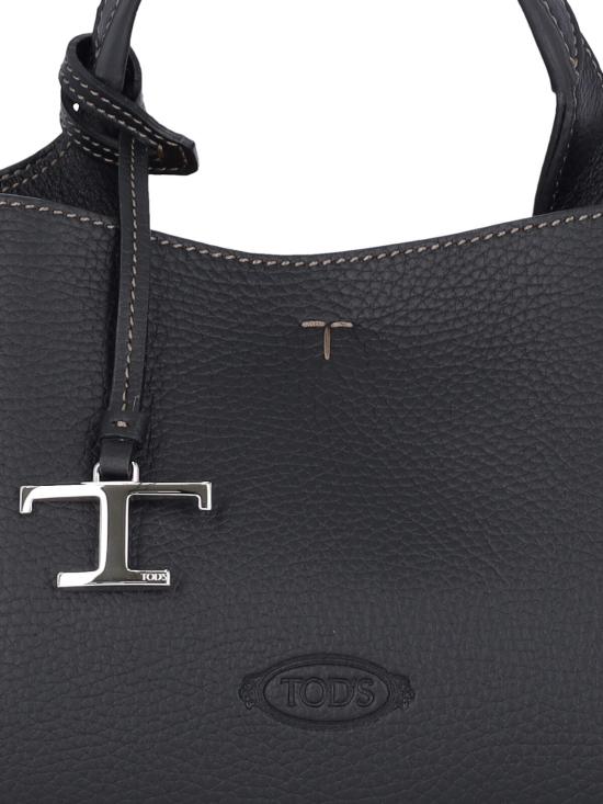 25SS 토즈 토트백 XBWAPAEL000QRI B999 Black - TODS