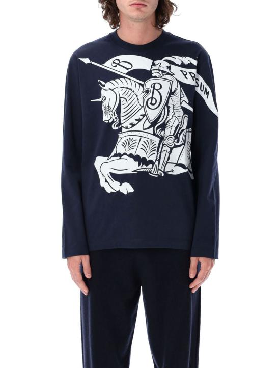 24FW 버버리 긴팔 티셔츠 24A8092945 C1172 STORM