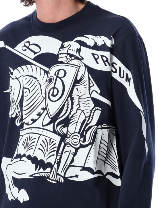 24FW 버버리 긴팔 티셔츠 24A8092945 C1172 STORM - BURBERRY