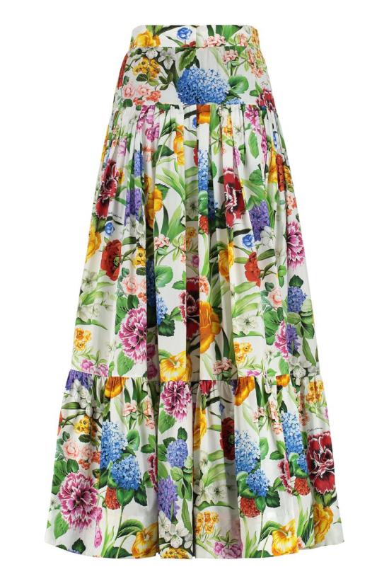 25SS 돌체앤가바나 스커트 F4CX0THS5S5 HA5KU WHITE - DOLCE & GABBANA