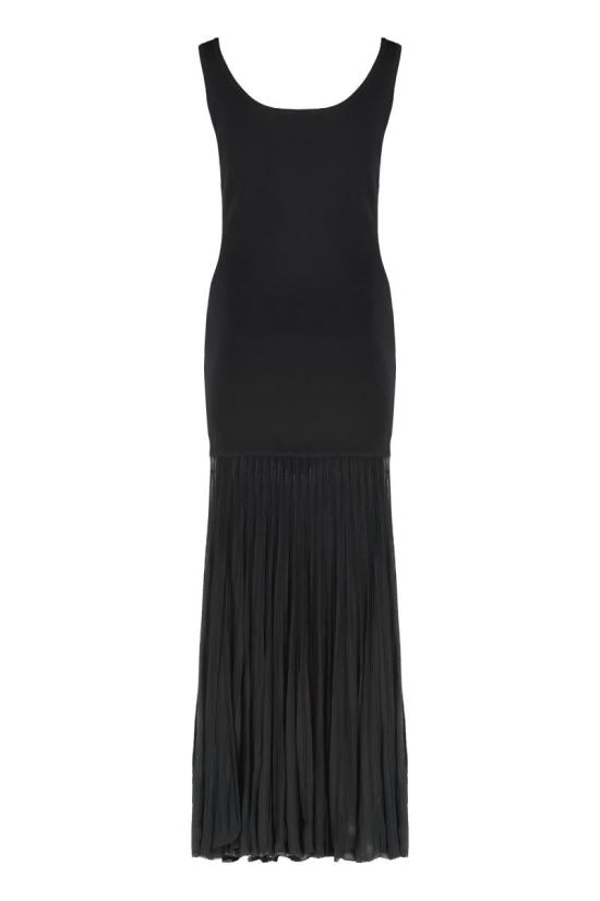 25SS 마이클 코어스 롱 원피스 MF482LFBFD 001 Black - MICHAEL KORS