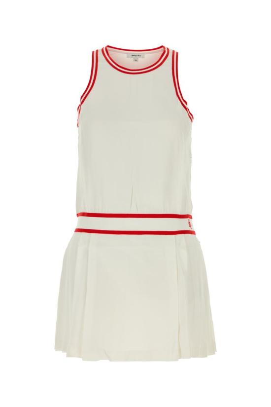 25SS 스포티앤리치 숏 원피스 DR004S406SW WHITE