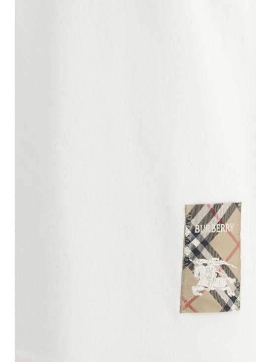26SS 버버리 반팔 티셔츠 8102254 B7078 WHITE - BURBERRY
