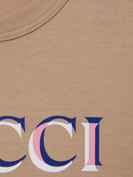 25SS 구찌 반팔 티셔츠 798764XJG6X 2397 Beige - GUCCI