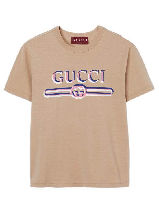 25SS 구찌 반팔 티셔츠 798764XJG6X 2397 Beige