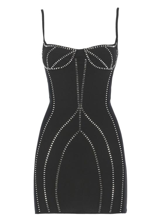 25SS 디 아티코 숏 원피스 250WCA00401 PLL002TA100 Black