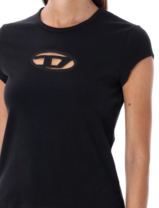 25FW 디젤 반팔 티셔츠 A062680AFAA 9XXA Nero - DIESEL