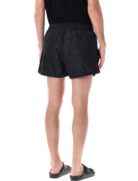 25SS 오프화이트 스윔팬츠 OMFD014S25FAB004 1041 BLACK AQUA GLASS - OFF WHITE