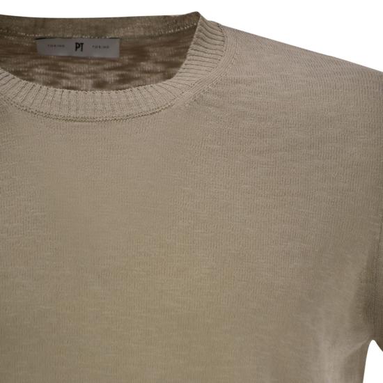 25SS 피티토리노 반팔 티셔츠 TL4TGM120ALS 52MGU BEIGE - PT TORINO