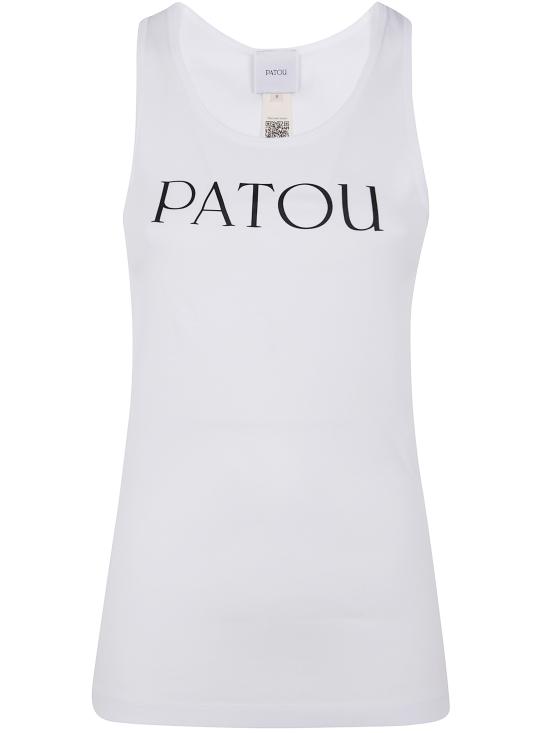 25SS 파투 민소매 티셔츠 JE0159994 096 001W WHITE - PATOU