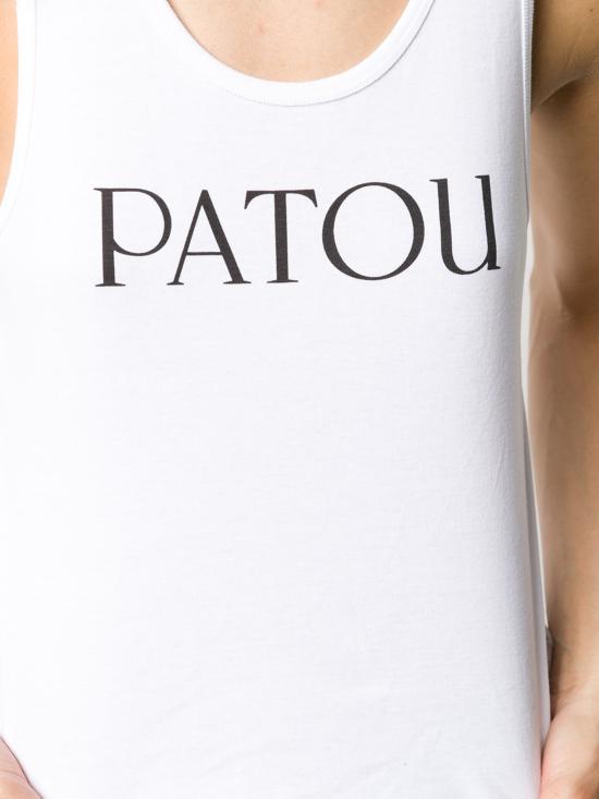 25SS 파투 민소매 티셔츠 JE0159994 096 001W WHITE - PATOU
