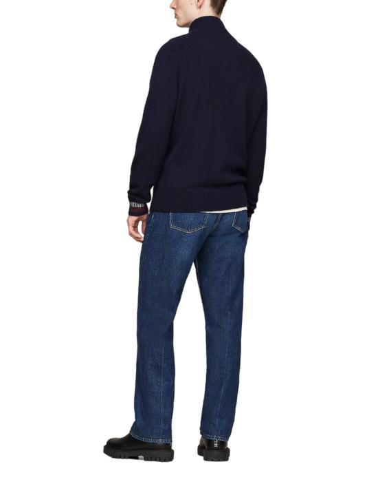 24FW 타미힐피거 집업 니트 MW0MW36533 DW5 - TOMMY HILFIGER