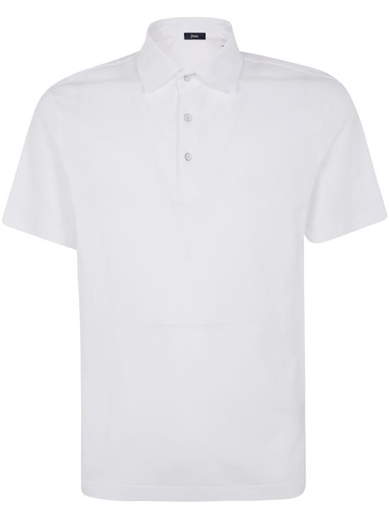  에르노 폴로 티셔츠 JPL00115U 52005 096 1000 WHITE - HERNO