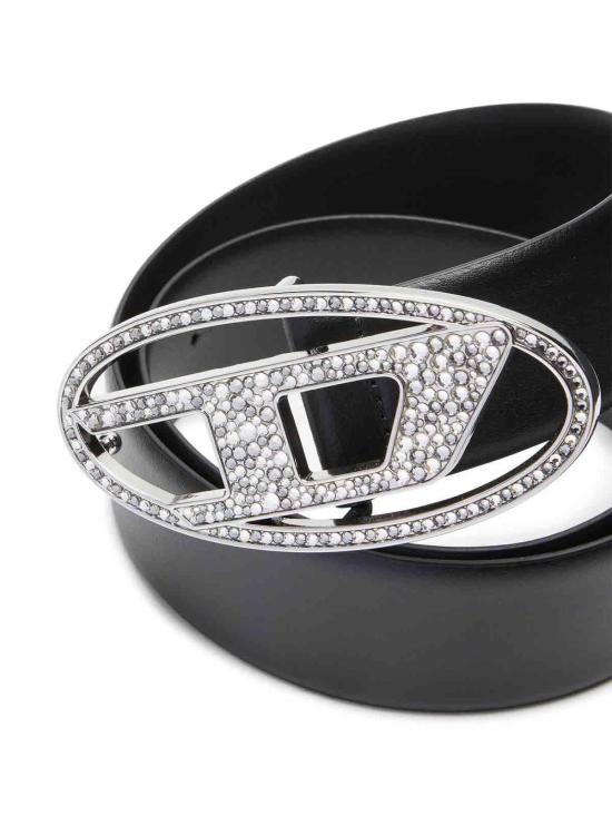 25FW 디젤 레귤러 벨트 X09611P6364T8013 Black - DIESEL