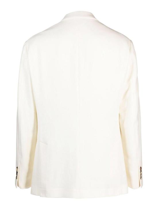  브루넬로 쿠치넬리 수트 자켓 MY4087BBDCFD73 White - BRUNELLO CUCINELLI