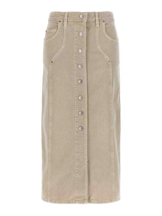  이자벨마랑에뚜왈 스커트 24PJU0073FBB1H02E23EC Beige