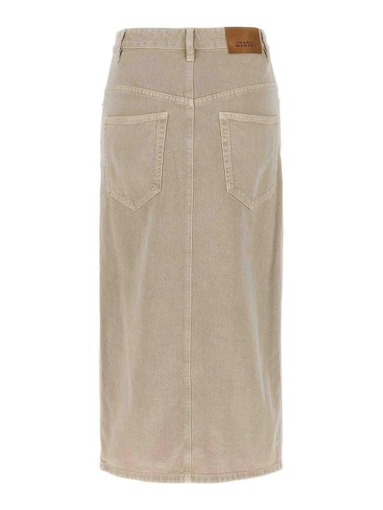  이자벨마랑에뚜왈 스커트 24PJU0073FBB1H02E23EC Beige - ISABEL MARANT ETOILE