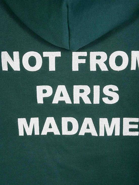 26FW 드롤드무슈 탑 PERMHO162CO127DARKGREEN - DROLE DE MONSIEUR
