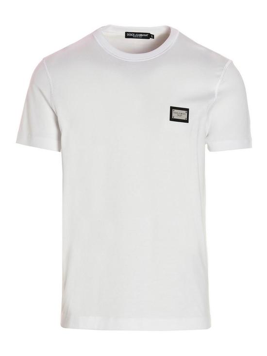 26SS 돌체앤가바나 반팔 티셔츠 G8PT1TG7F2IW0800 White