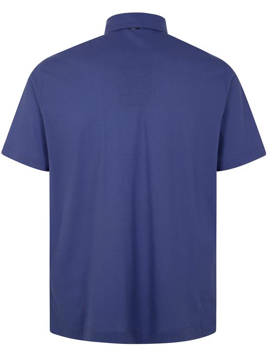 25SS 에르노 폴로 티셔츠 JPL00115U 52005 096 9124 SKY GREY - HERNO