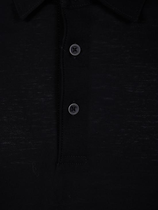 25SS 에르노 폴로 티셔츠 JPL00115U 52005 096 9300 BLACK - HERNO