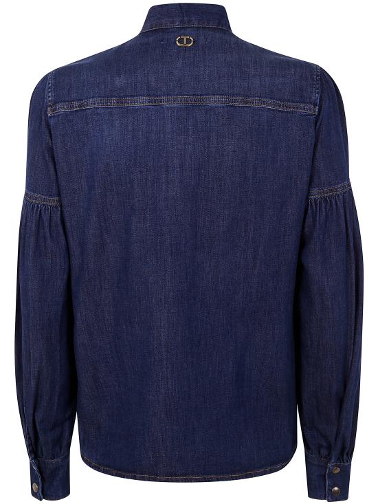 25SS 트윈셋 셔츠 251TP2021 01611 MIDIUM DENIM - TWINSET