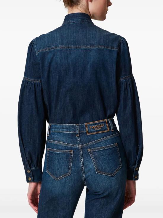 25SS 트윈셋 셔츠 251TP2021 01611 MIDIUM DENIM - TWINSET