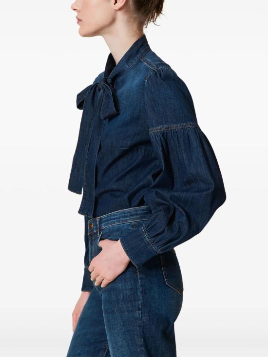 25SS 트윈셋 셔츠 251TP2021 01611 MIDIUM DENIM - TWINSET