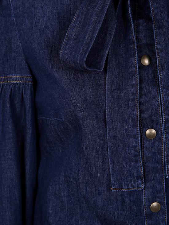 25SS 트윈셋 셔츠 251TP2021 01611 MIDIUM DENIM - TWINSET