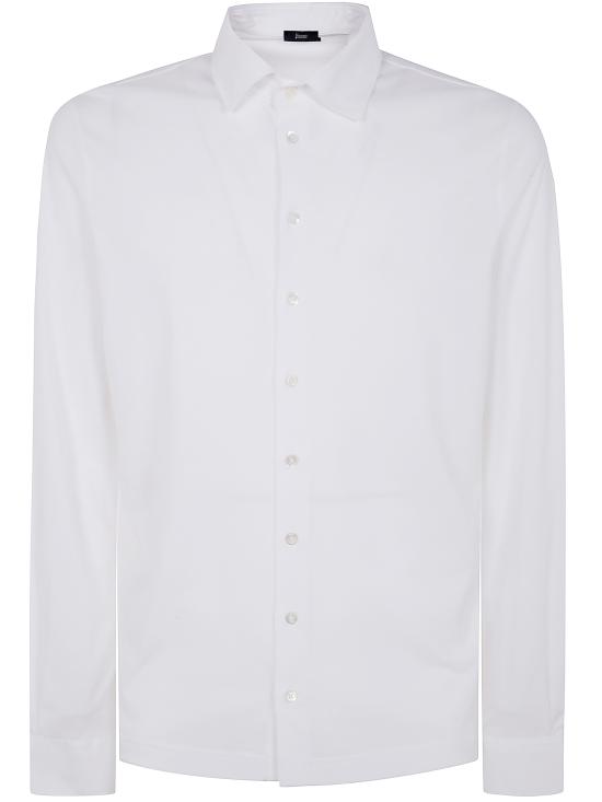 25SS 에르노 긴팔 셔츠 JPL00116U 52005 096 1000 WHITE - HERNO
