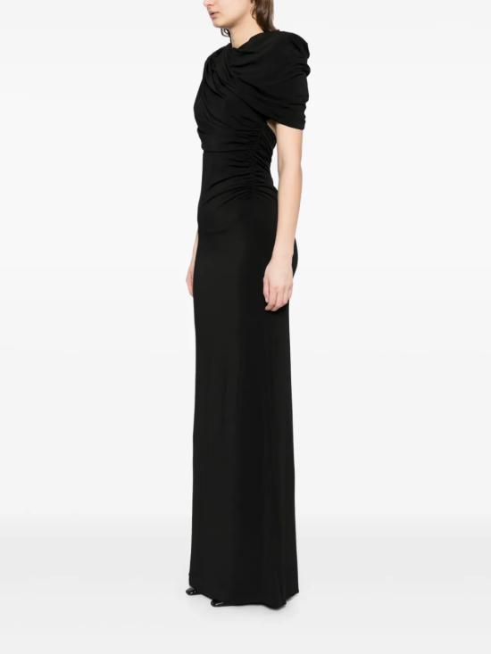 25SS 스텔라 맥카트니 롱 원피스 6A04913FU305 1000 BLACK - STELLA MCCARTNEY