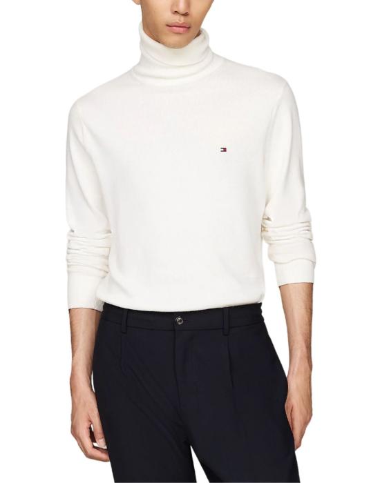 24FW 타미힐피거 터틀넥 MW0MW28048 YBI - TOMMY HILFIGER